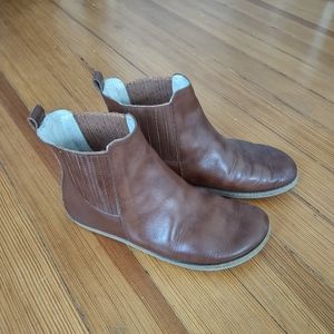 Anya's Shop Leather Handmade Chelsea Boots (Barefoot)